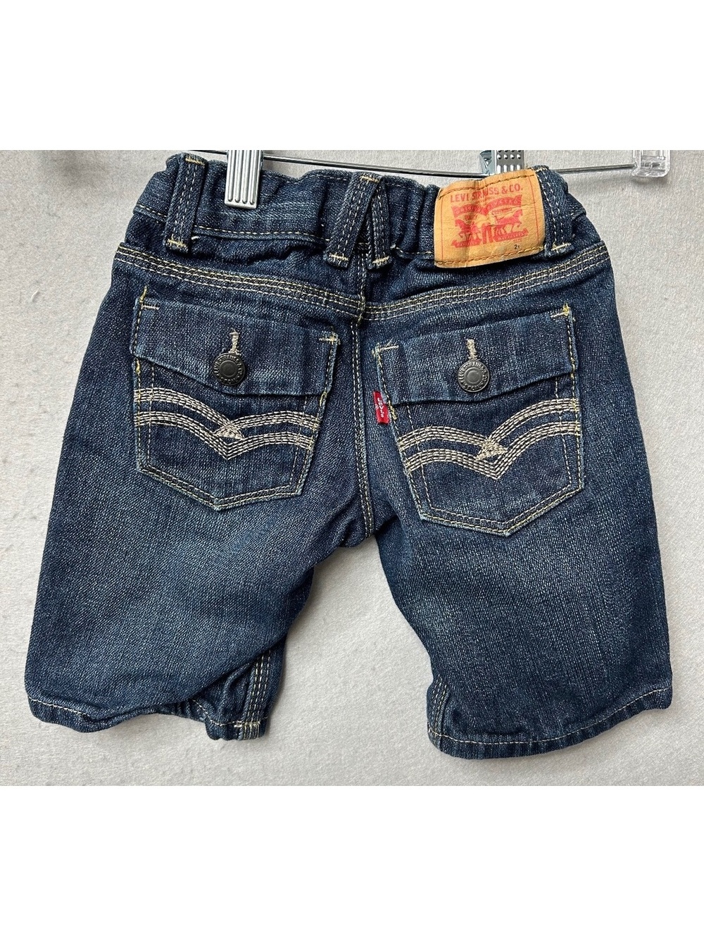 Kids Boys Levis Shorts Adjustable Waist Size 2T 1-2 years